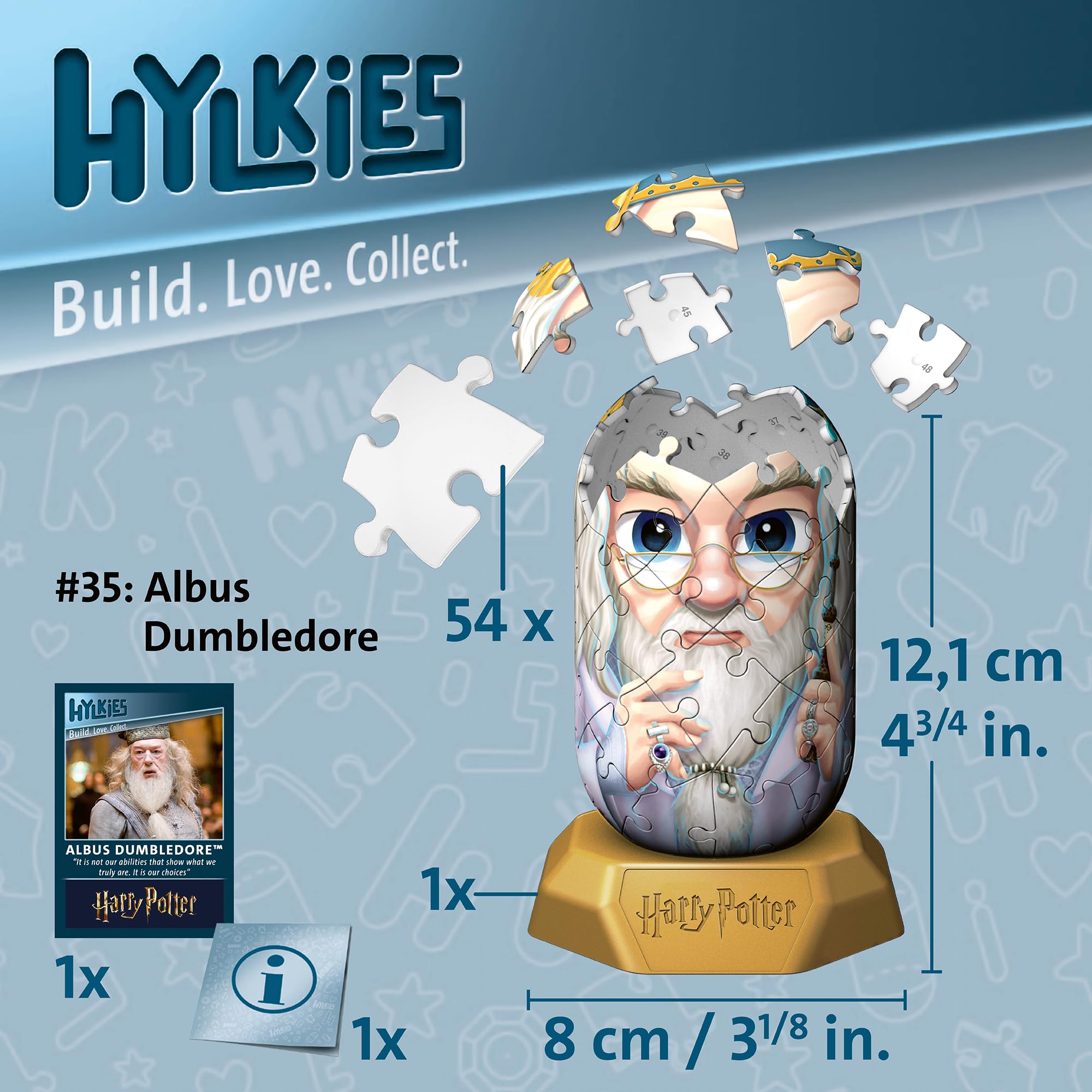 Amazon.com: Ravensburger Hylkies: Harry Potter Collectable Figures